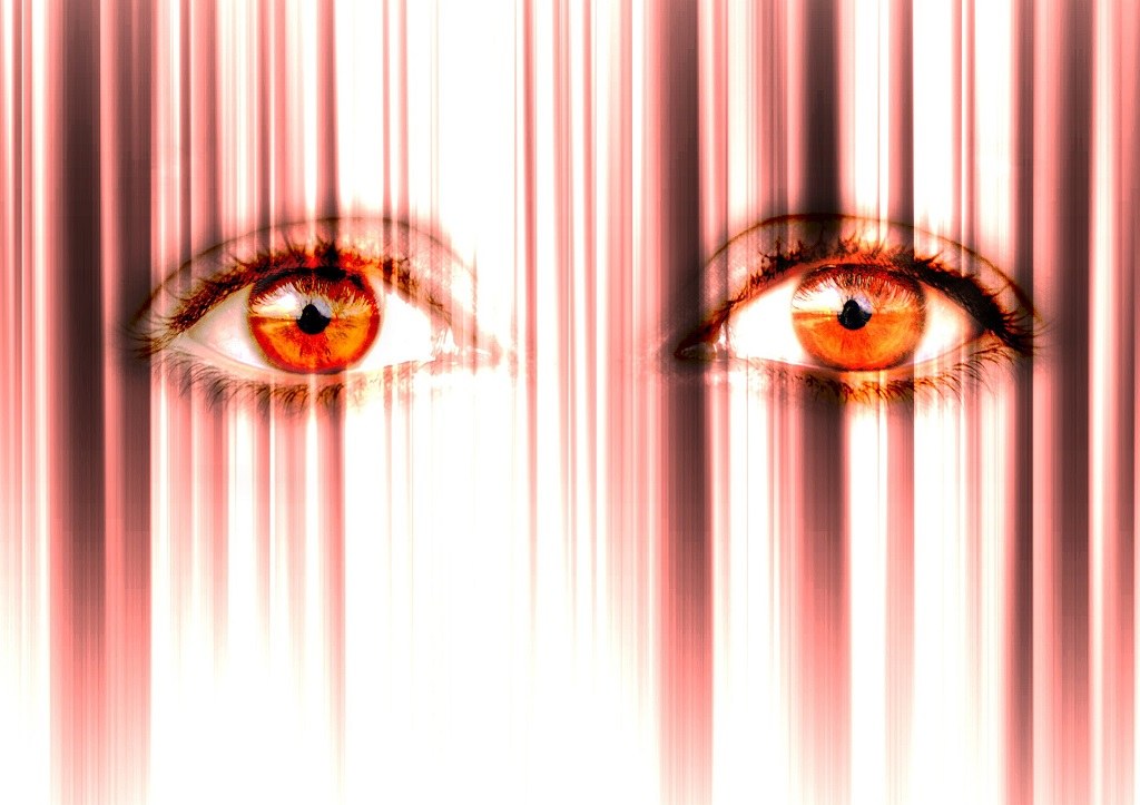 Ojos con ansiedad por obsesión